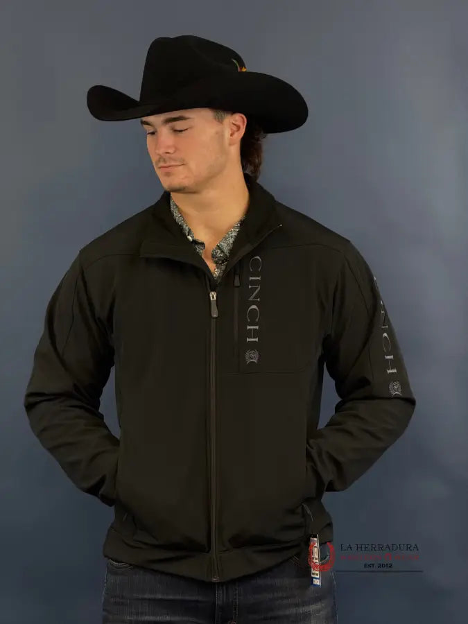 Cinch Mens Bonded Concealed Carry Jacket- Black 3014 Ropa Hombres