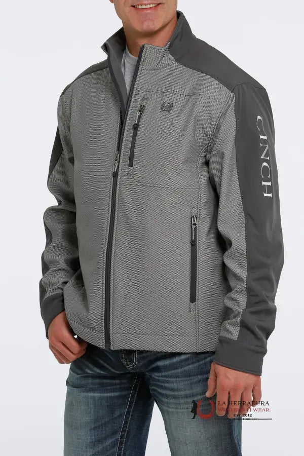 Cinch Mens Bonded Concealed Carry Jacket- Grey 5001 Ropa Hombres