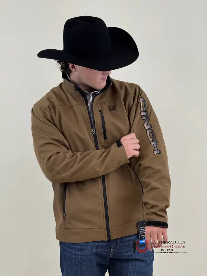 Cinch Mens Bonded Jacket- Brown 7012 Ropa Hombres