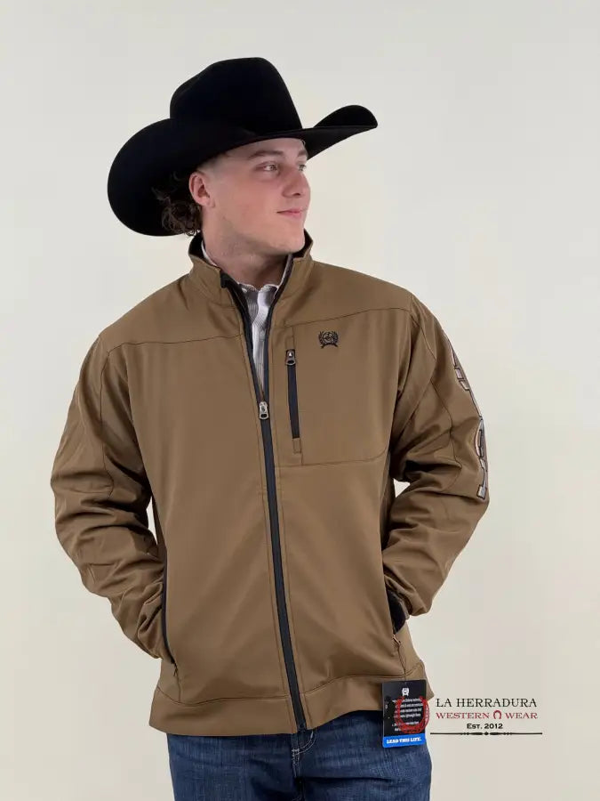 Cinch Mens Bonded Jacket- Brown 7012 Ropa Hombres