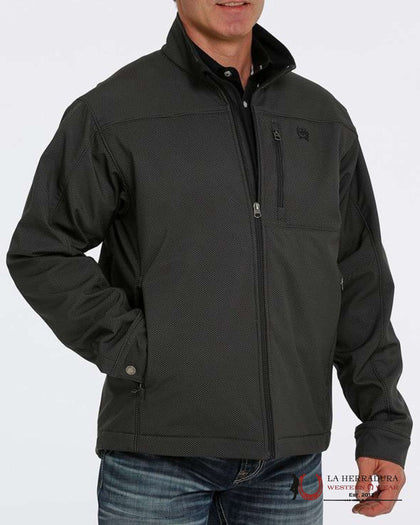 CINCH MENS BONDED JACKET GREY-MWJ1537004
