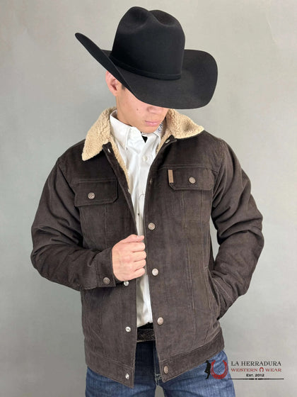 CINCH MENS Brown Jean Jacket-MWJ1068004