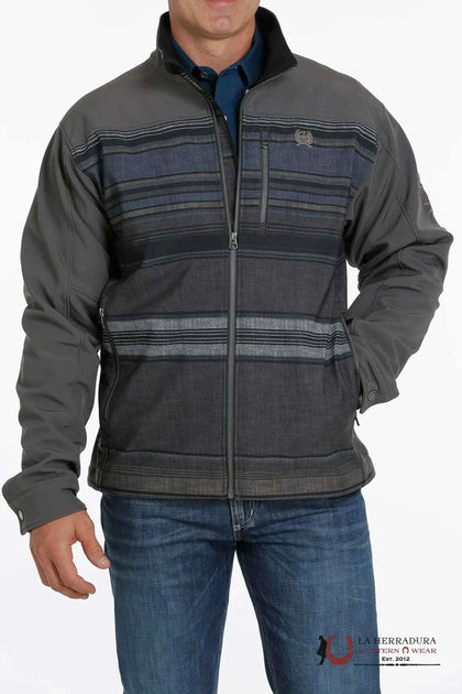 CINCH MENS CHARCOAL BONDED JACKET MWJ1518006