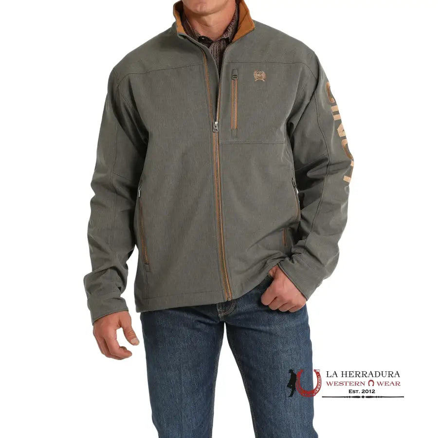 Cinch Men’s Charcoal Bonded Jacket Ropa Hombres