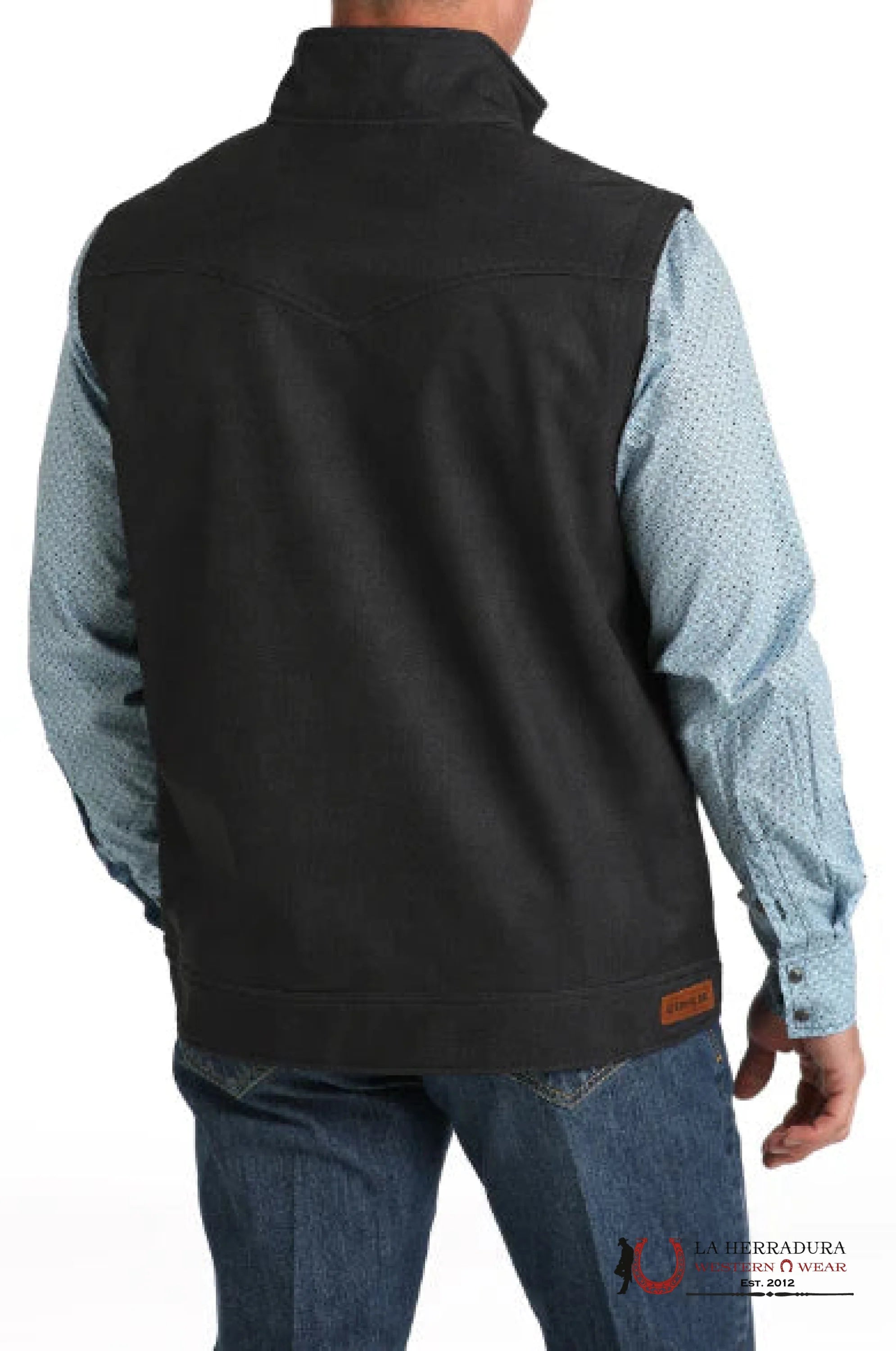 Cinch Men’s Charcoal Conceal Carry Bonded Vest MWV1592003 ROPA HOMBRES