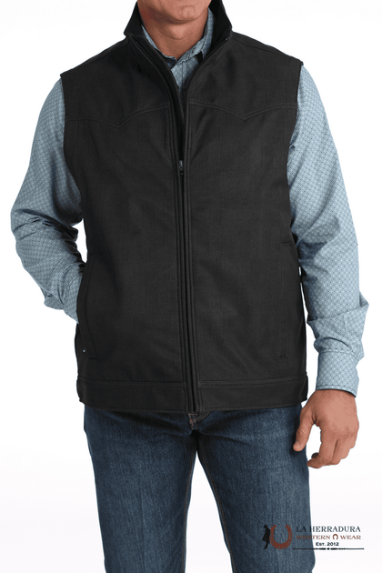 CHALECO BONDED CINCH PARA HOMBRE, CARBÓN, OCULTO MWV1592003
