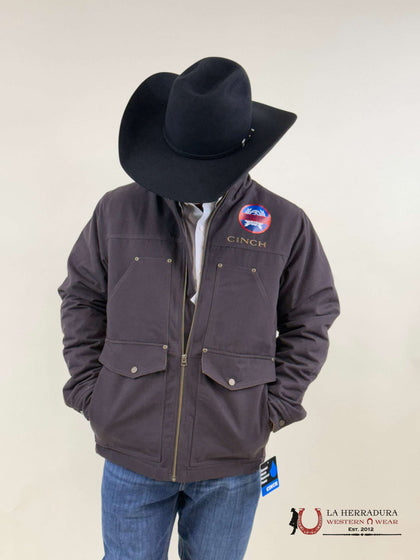 CINCH MENS CONCEALED CARRY JACKET- BROWN- MWJ1068004 BRN