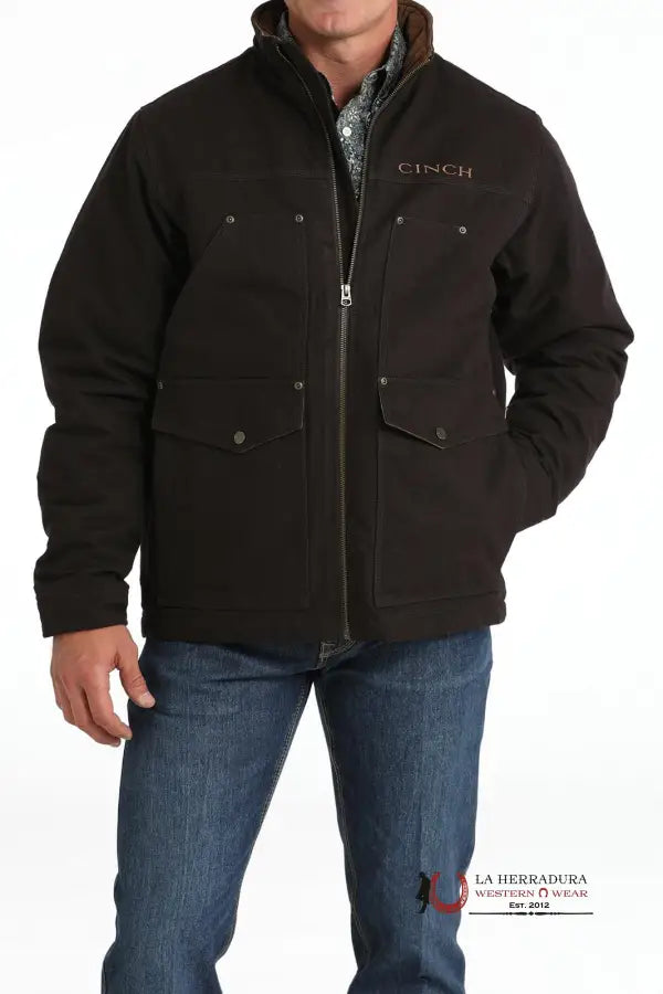 Cinch Mens Concealed Carry Jacket- Brown 8004 Ropa Hombres