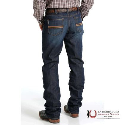 PANTALONES VAQUEROS CINCH PARA HOMBRE ETIQUETA PLATEADA CORTE RECTO SEMIAJUSTADO DE TIRO MEDIO - MB98034018