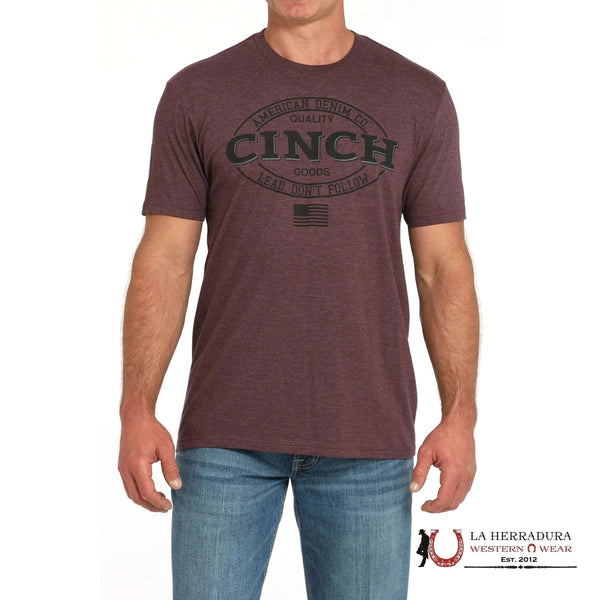 CAMISETA DE HOMBRE CINCH MORADO MTT1690677
