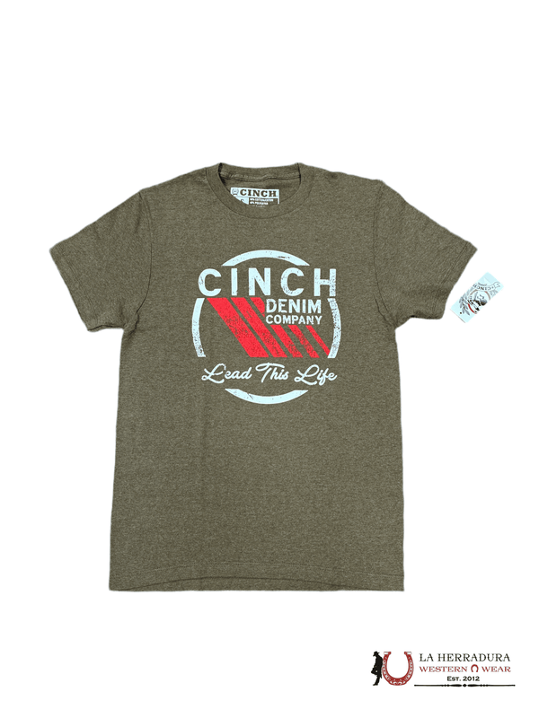 CAMISETA DE HOMBRE CINCH - MARRÓN LEAD THIS LIFE MTT1690504