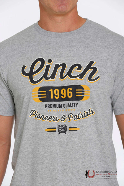 CAMISETA DE HOMBRE CINCH - GRIS MTT1690511