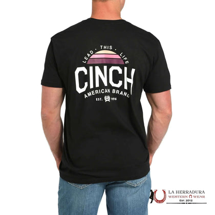 CAMISETA DE HOMBRE CINCH -LEAD THIS LIFE MTT1690679