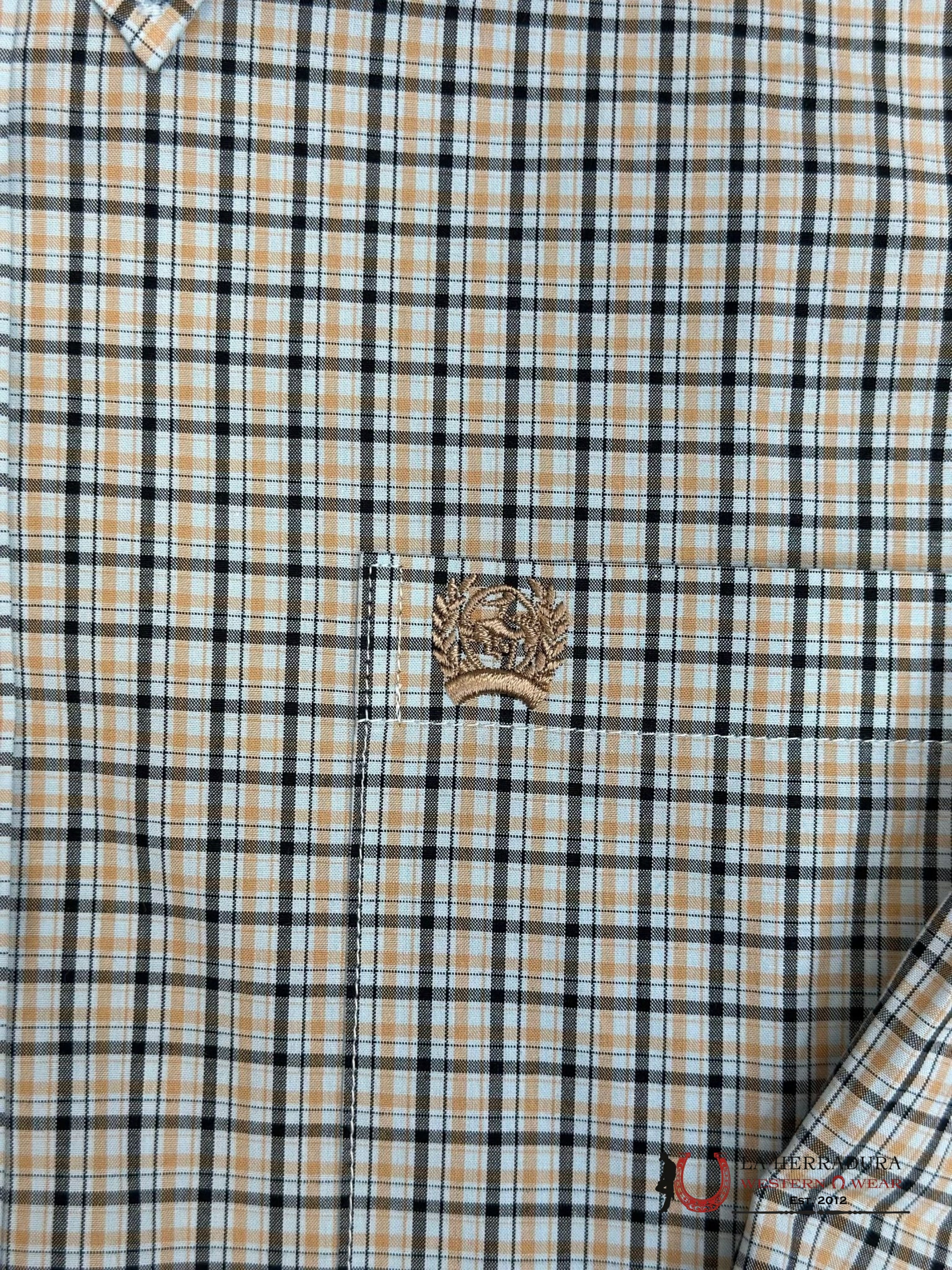 Cinch Plaid Long Sleeve Button Up Ropa Hombres