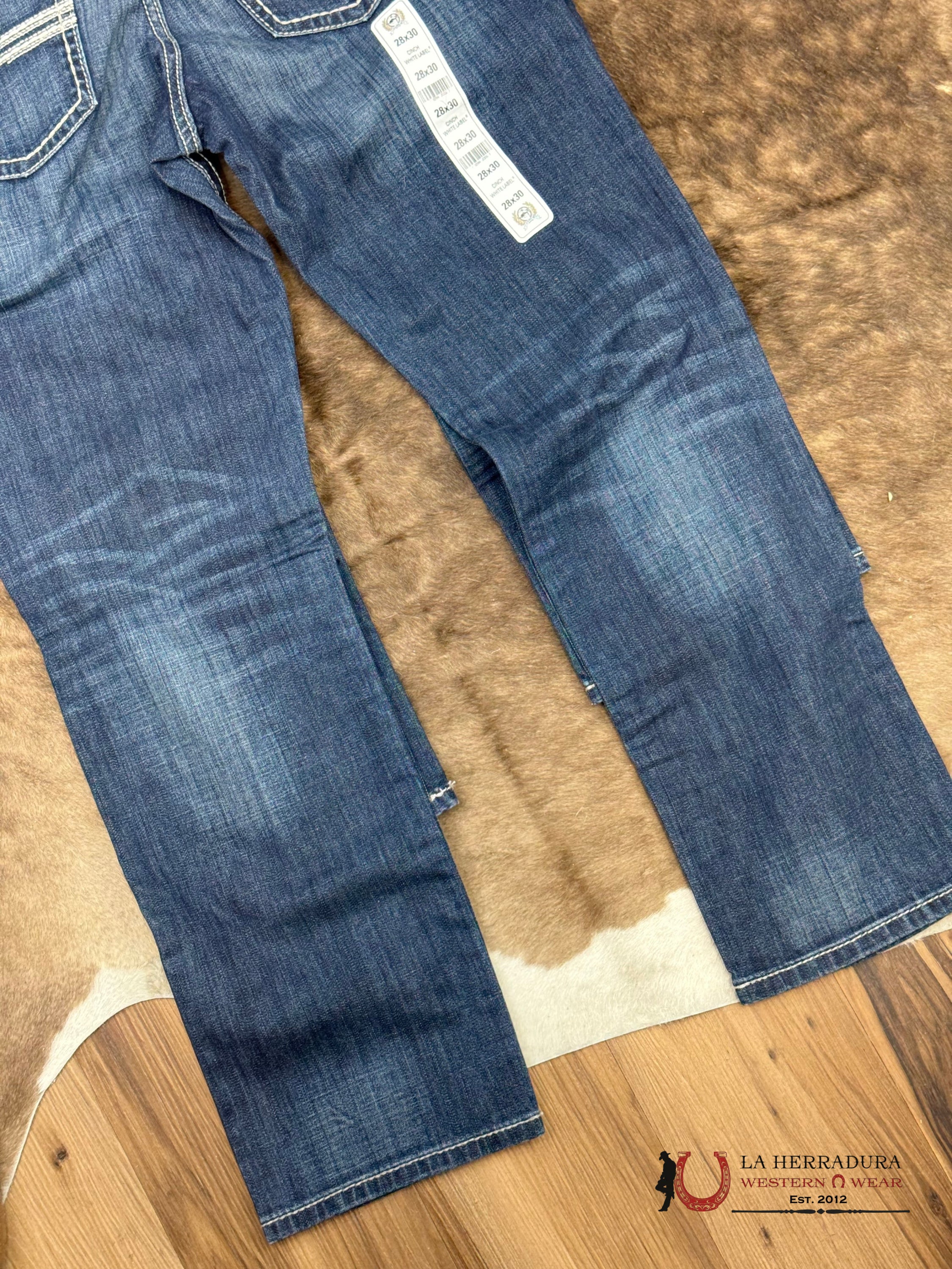 CINCH White Label Mid Rise Straight Leg Medium Washed - 4039 ROPA HOMBRES