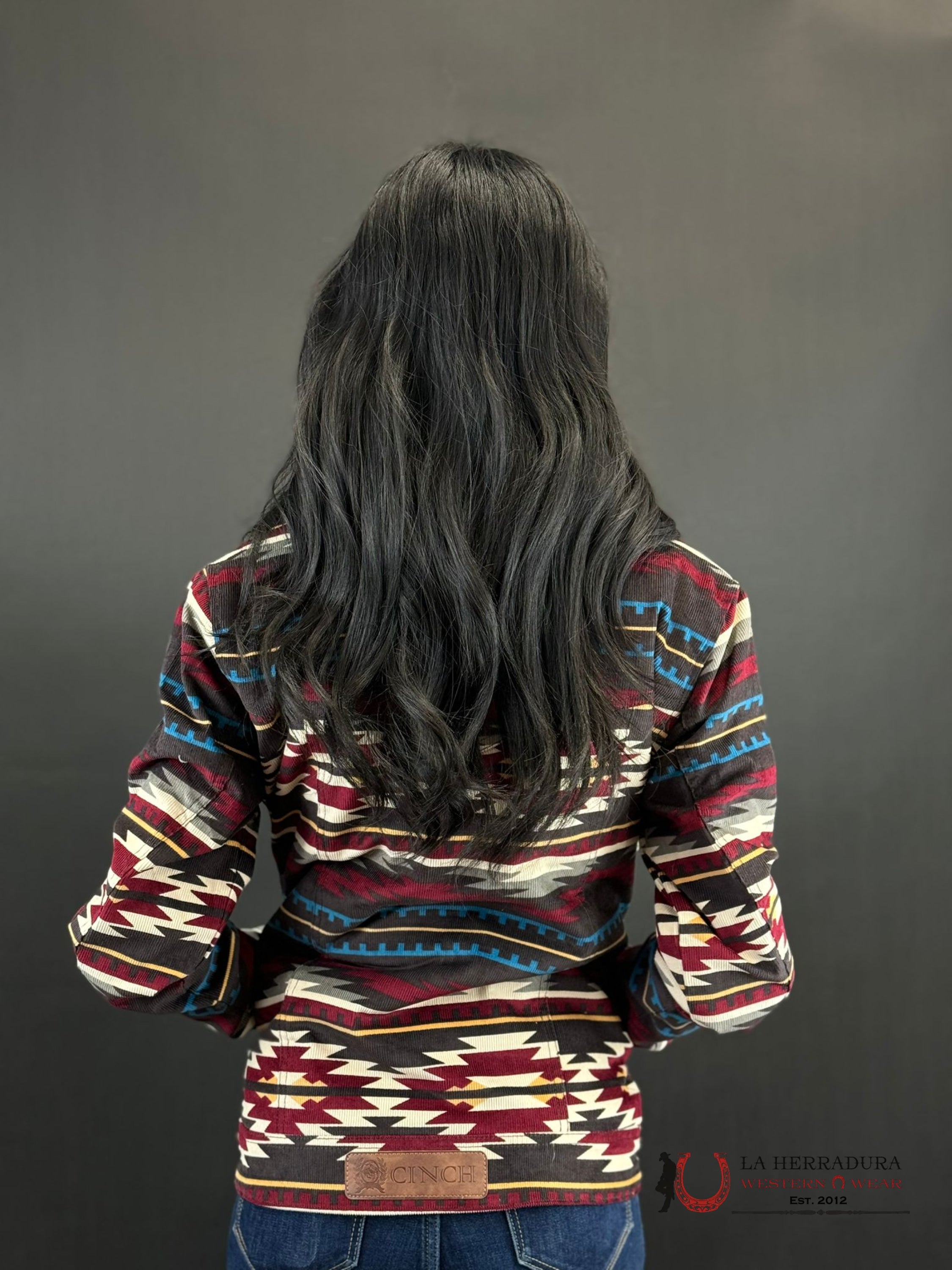 Cinch Womens Multi Color Sherpa Button Up Ropa Mujeres