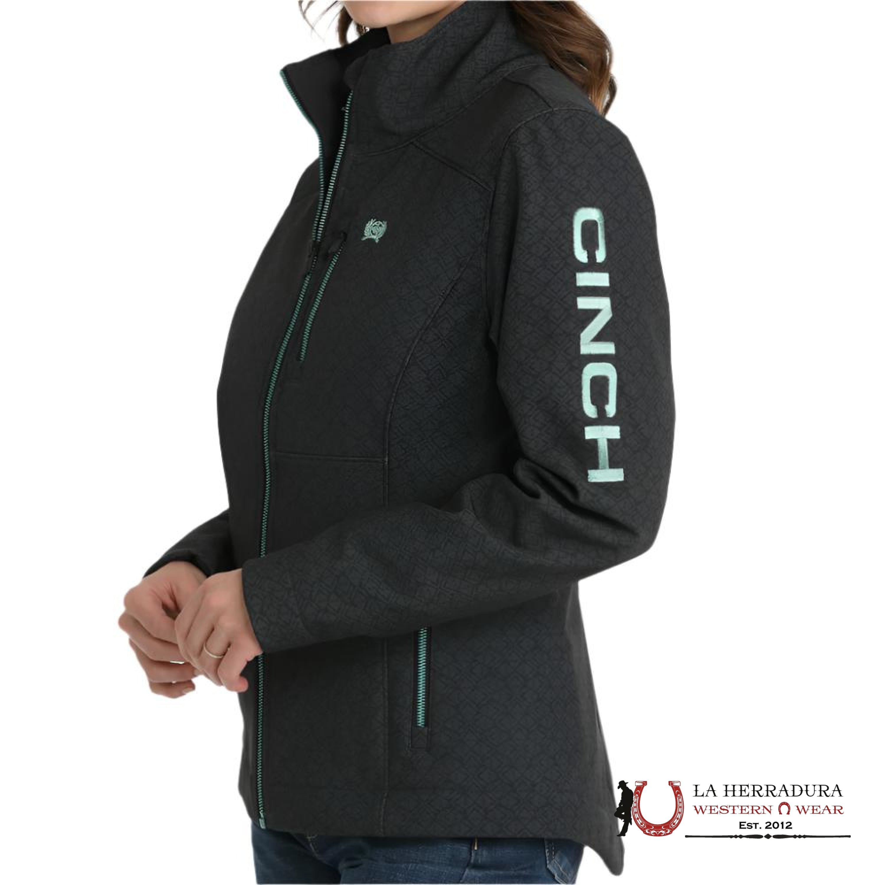 Cinch Women’s Concealed Carry Bonded Jacket Black - 4465 Ropa Mujeres