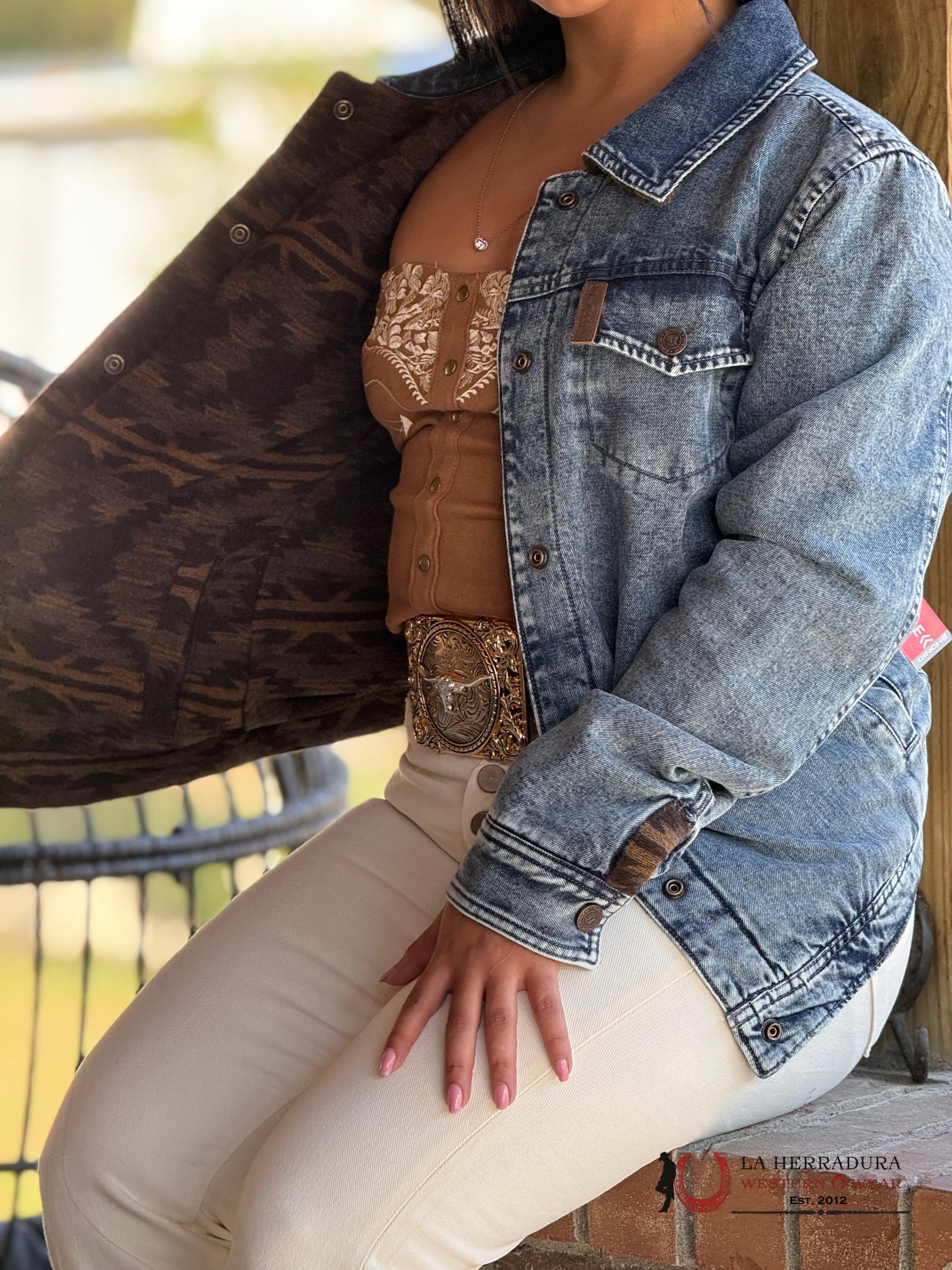 Cinch Womens Denium Jacket Ropa Mujeres