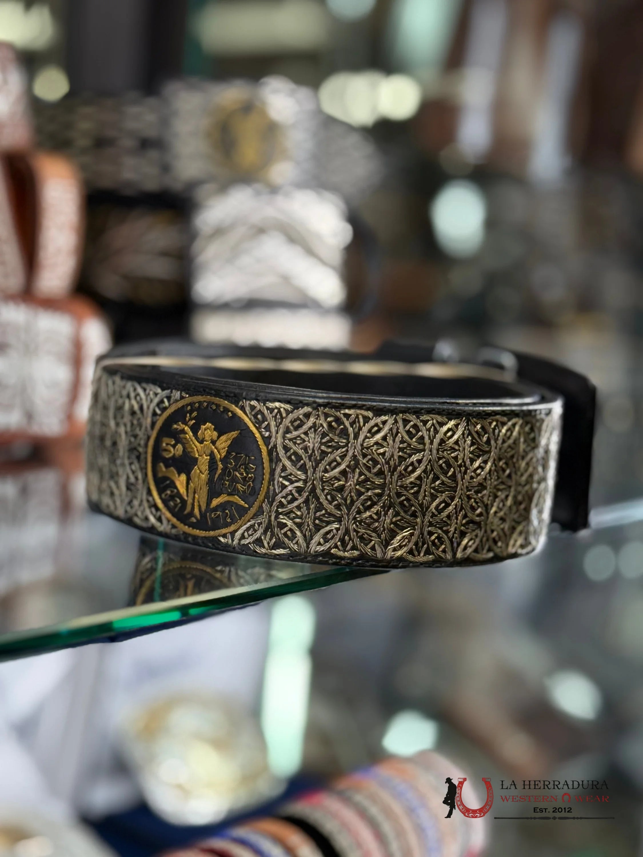 CINTO DE PLATA CENTENARIO GOLD CINTURONES HOMBRES