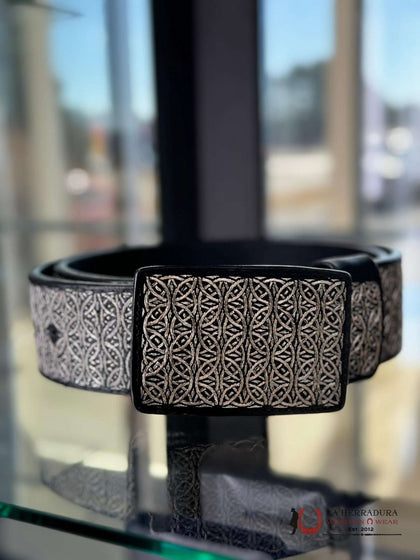 SILVER INTERCEPTION CIRCLE BELT