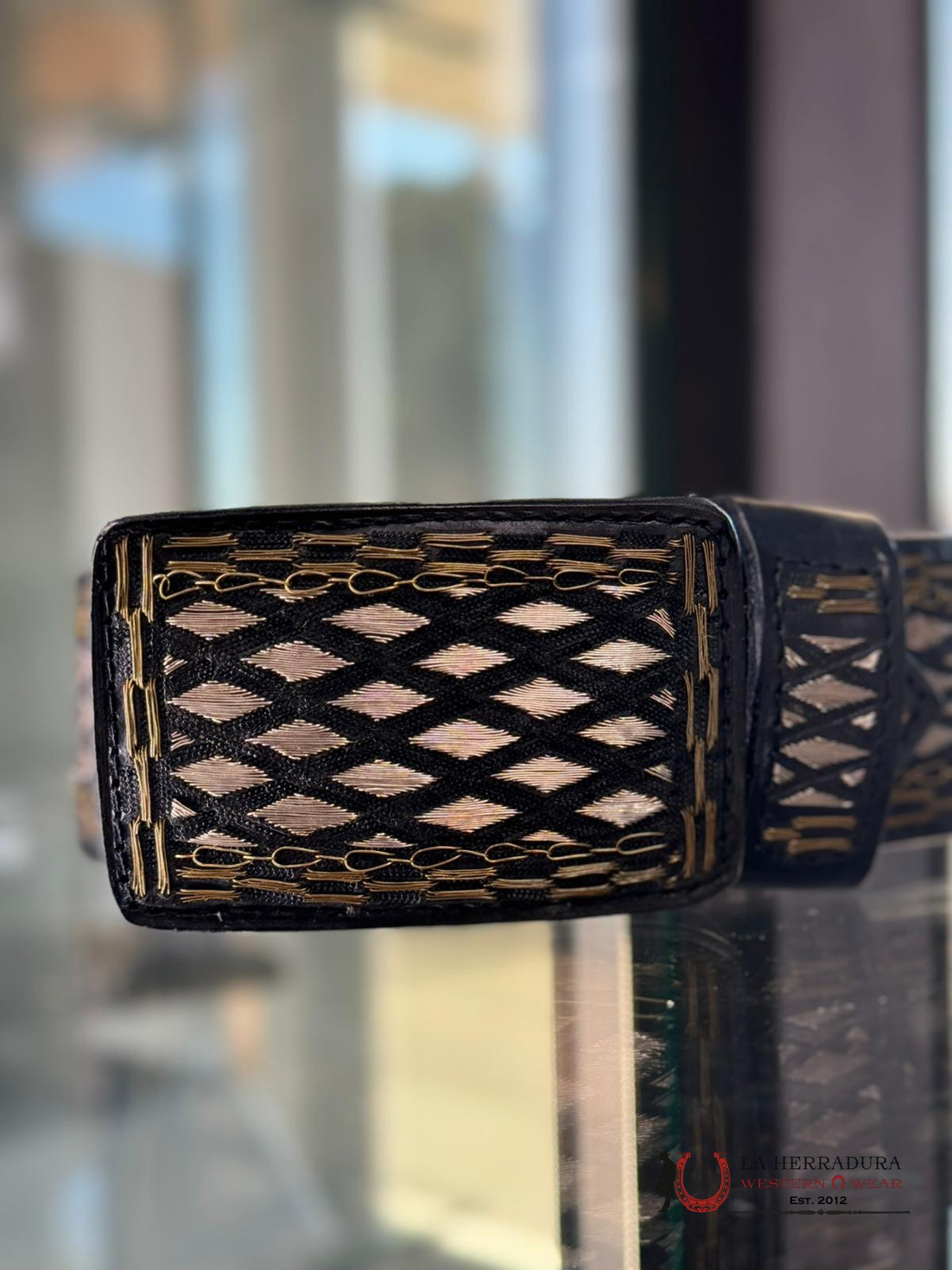 Cinto De Plata Rhombus Eslabon Dorado Cinturones Hombres