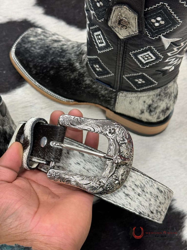 Cinto ROCKEM' ESTAMPADO PIEL DE VACA