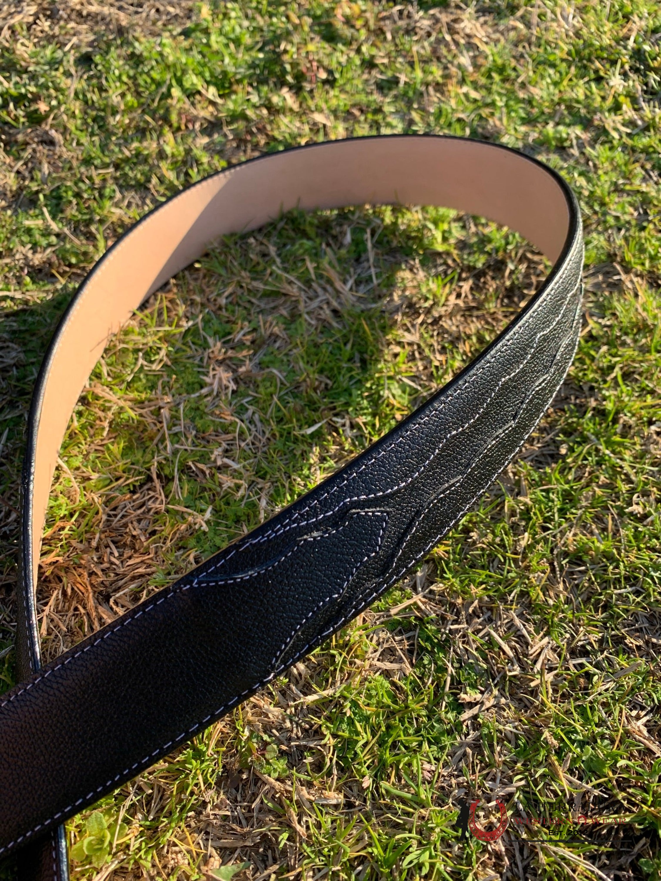 Cinturon Arango Para Hombres Negro Cinturones