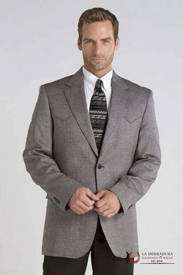 BLAZER CIRCLE S ORIGINAL GRIS CON INTERIOR FLORAL GRIS - CC4506