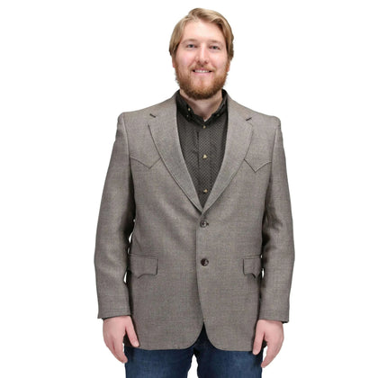 CIRCLE S BLAZER PLANO GREY W- CC1002