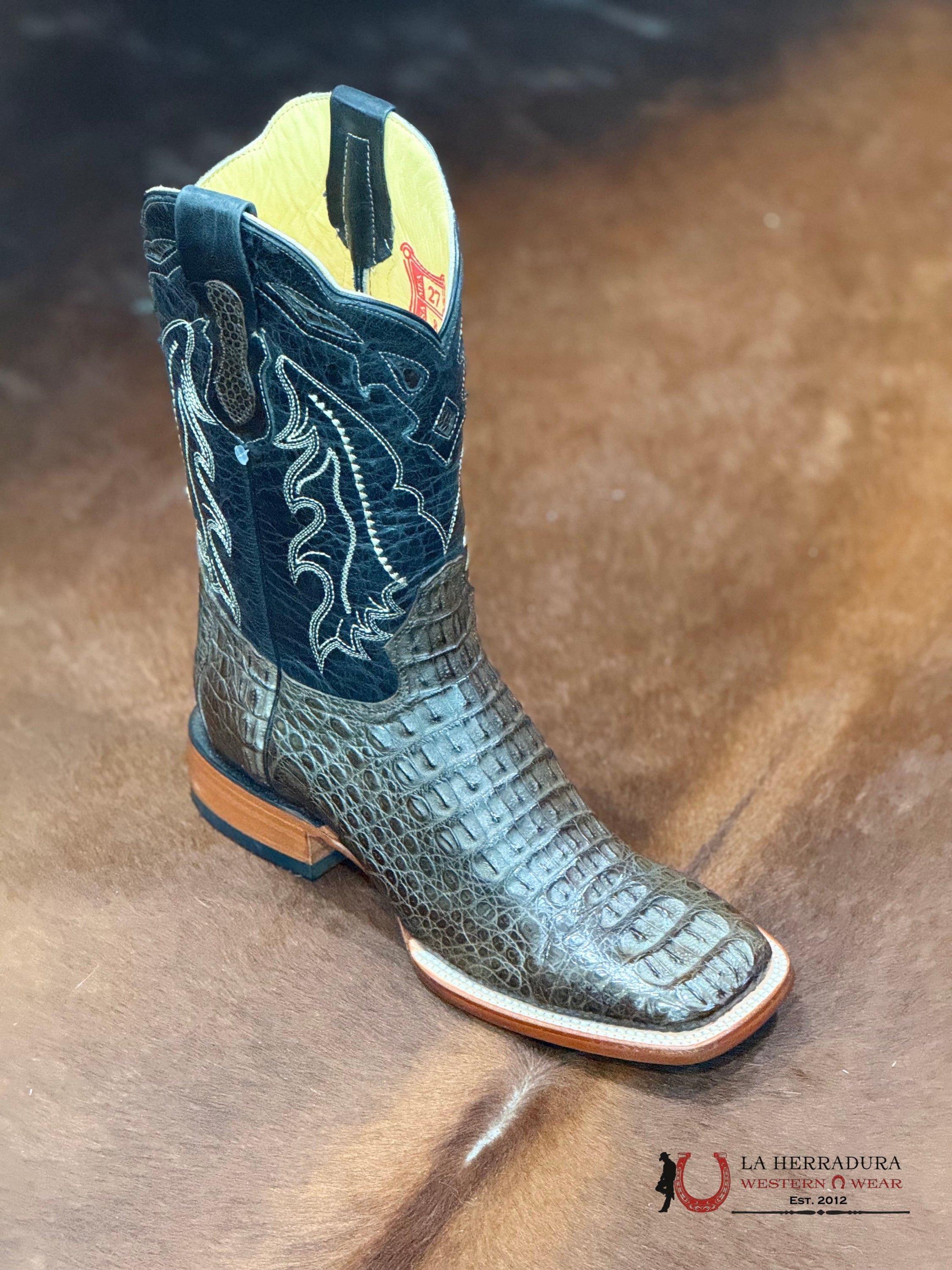 COCO LOMO MEN TABACO PRO-RODEO 4802 BOOTS BOTAS HOMBRES