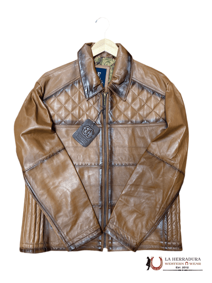 Cordova Mens jacket  Cogñac zipper