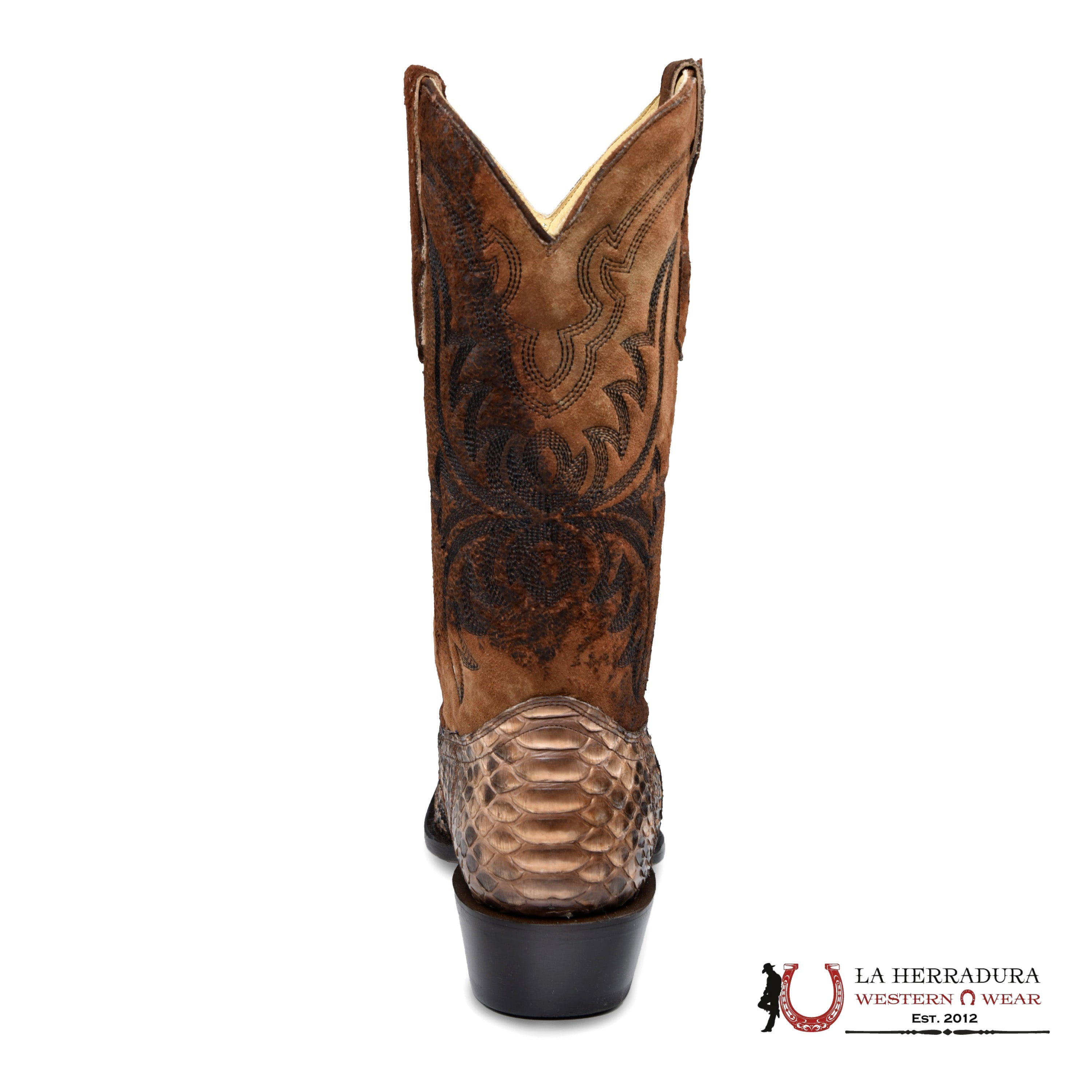 CORRAL MENS Python Embroidery Narrow Toe A4550 BOTAS HOMBRES