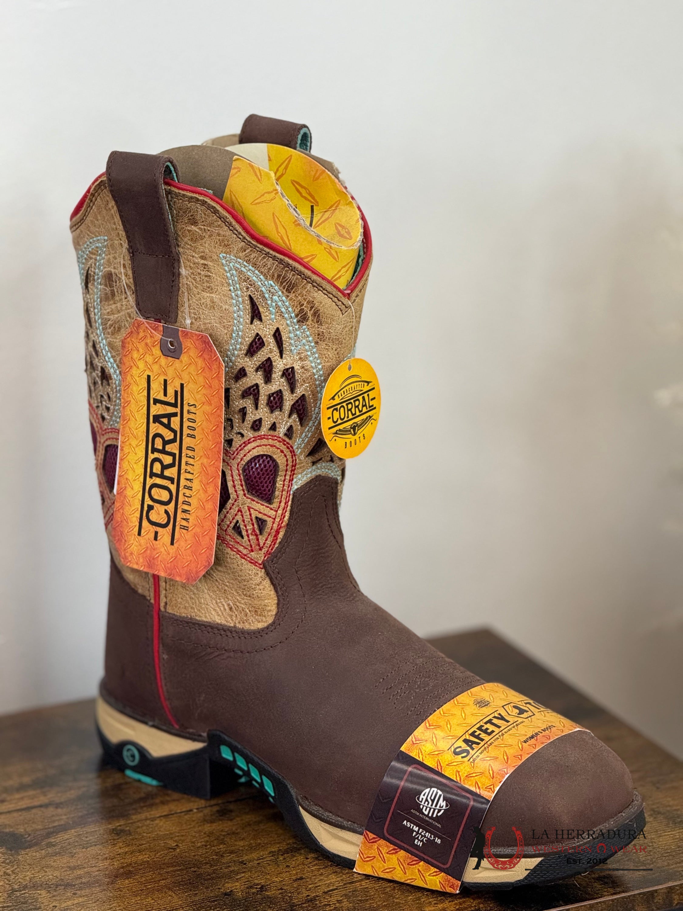 CORRAL WOMEN WORK BOOT W5009 BOTAS MUJERES