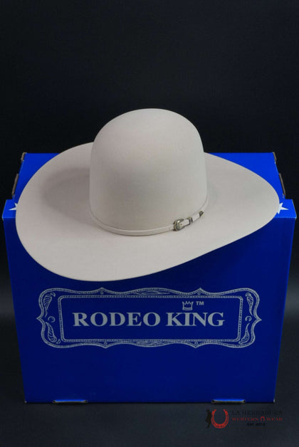 COWBOY HAT RODEO KING 60X SILVER BELLY