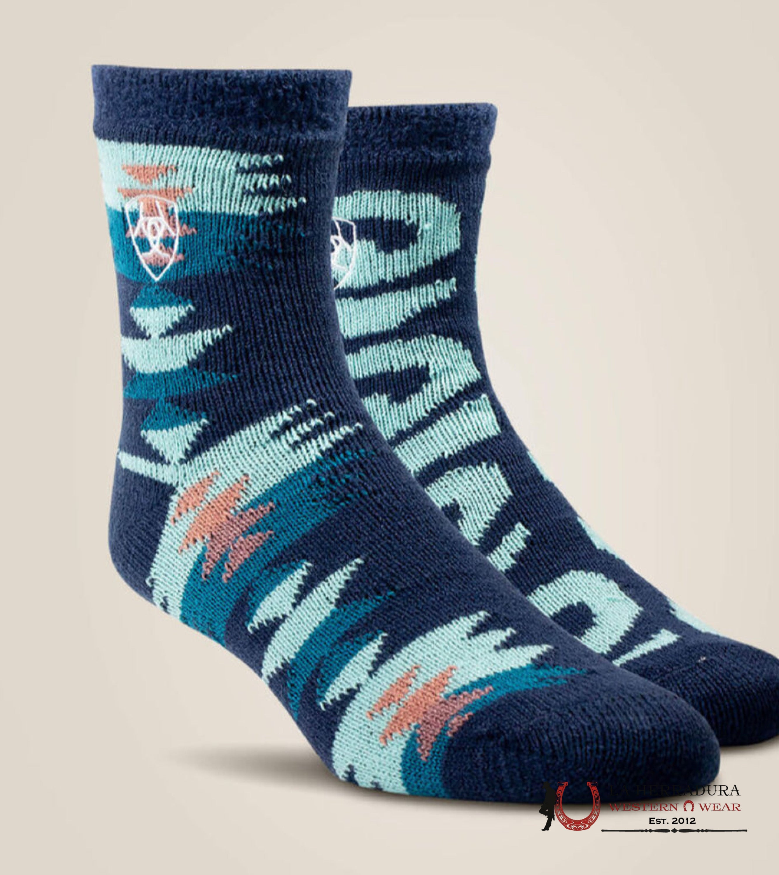 Cozy Aloe-Infused House Sock 2 Pair Multi Color Pack 10042675