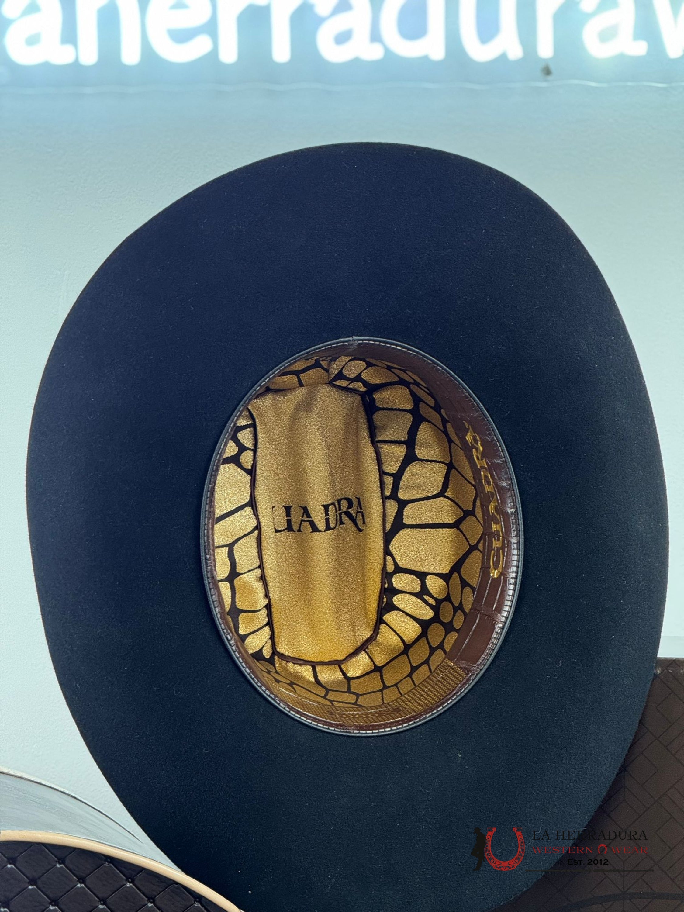 Cuadra 1000X The King Black Felt Hat Tejana