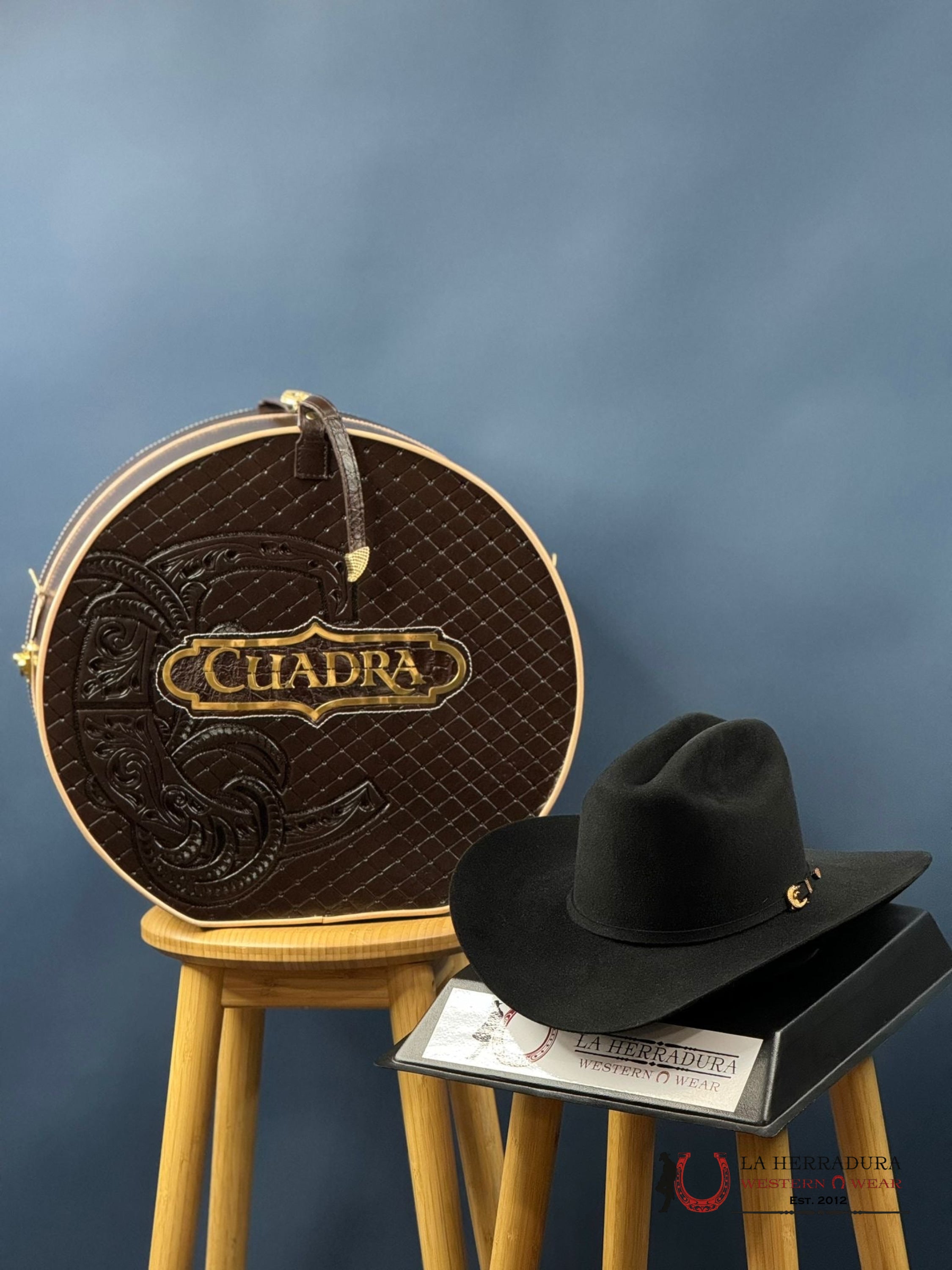 CUADRA 1000X THE KING BLACK FELT HAT
