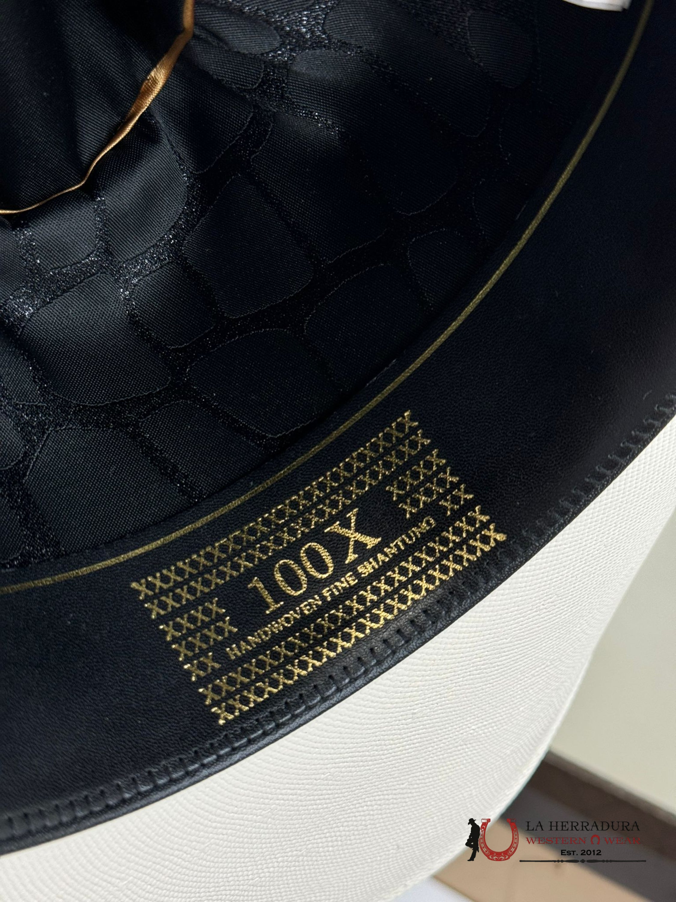 Cuadra 100X Caiman Ivory Straw Hat Tejana