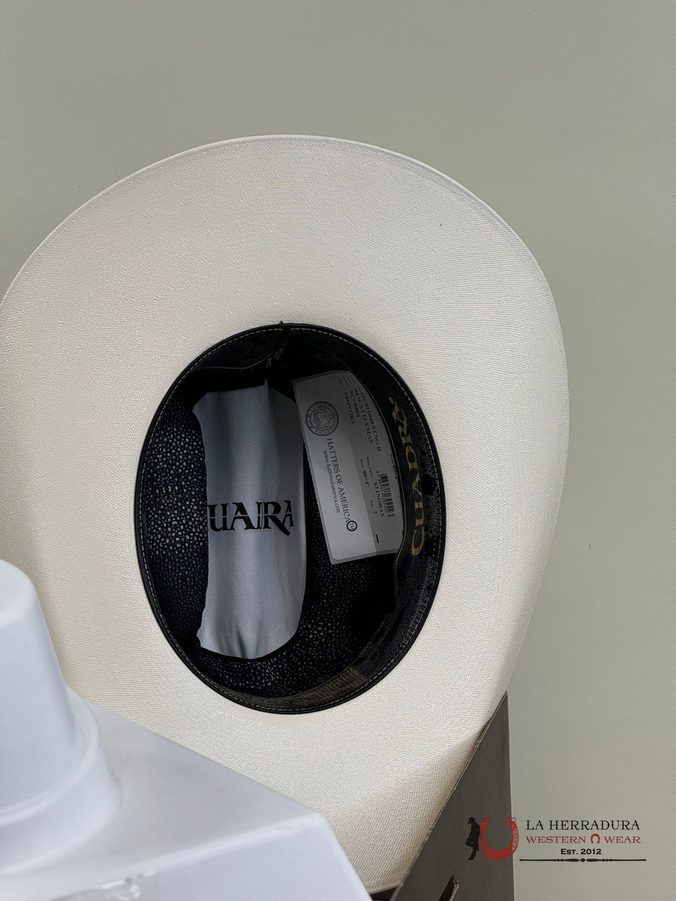 Cuadra 200X Fish Ivory Straw Hat Tejana