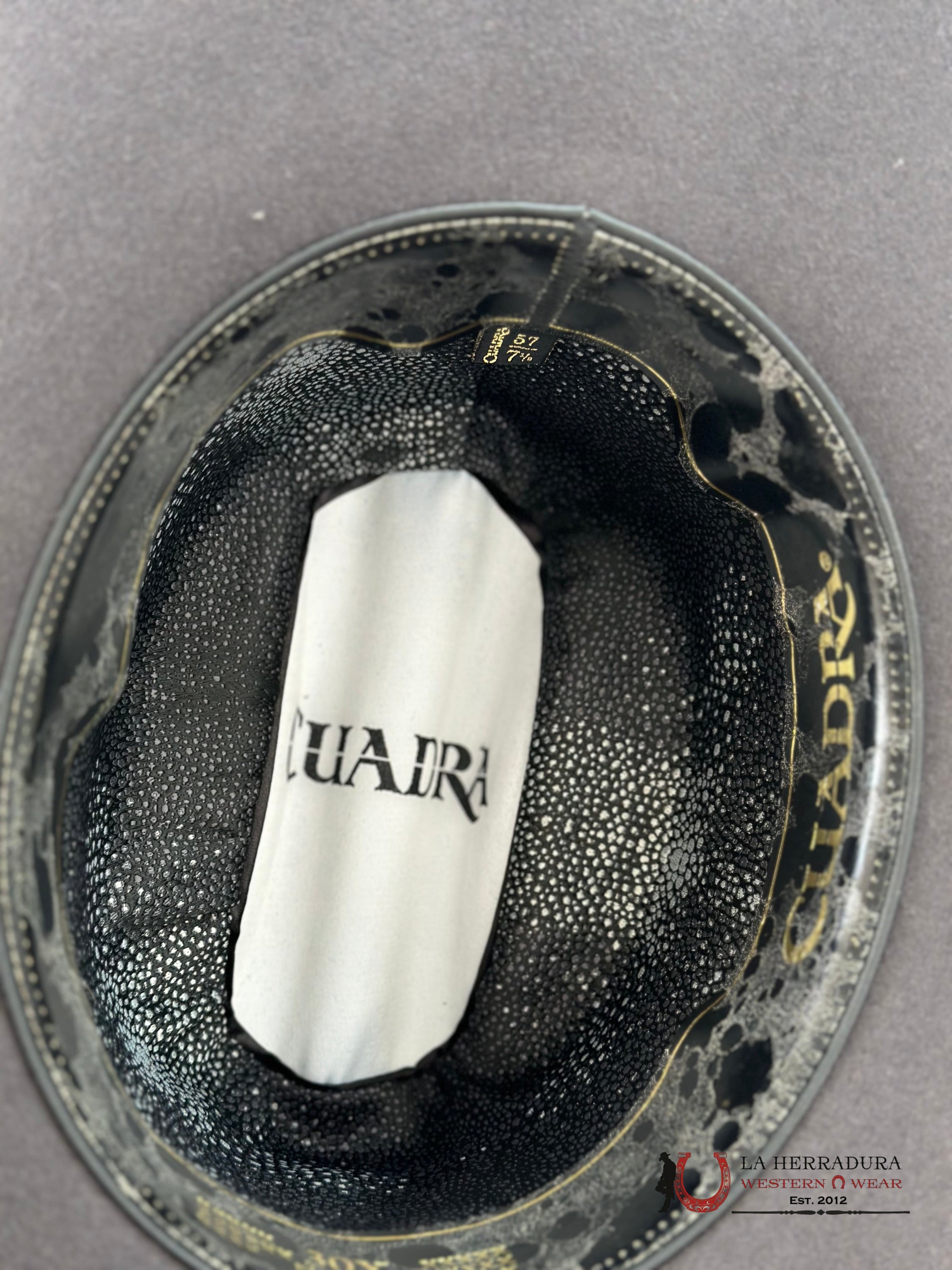 Cuadra 30X Stingray Granite Felt Hat