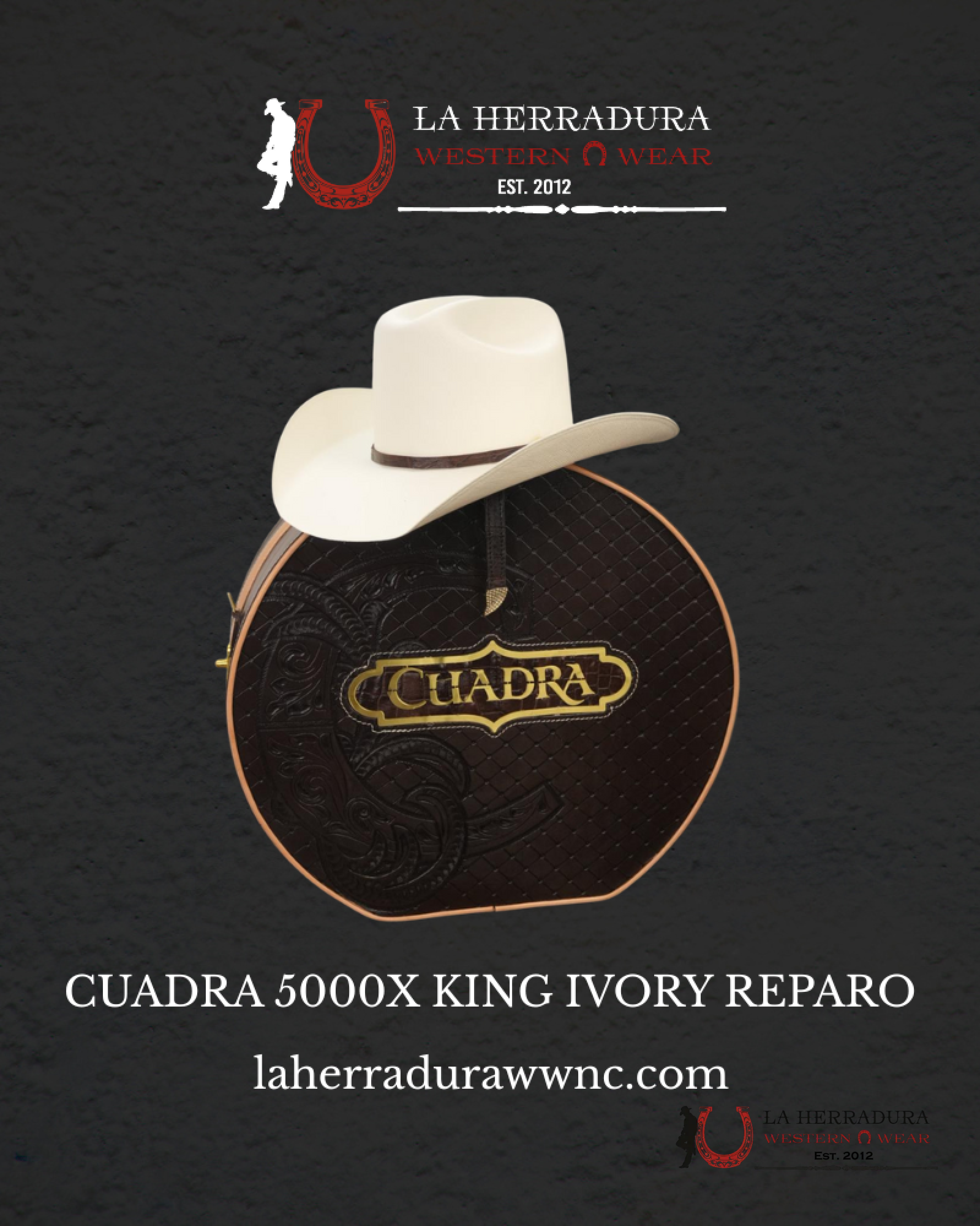 CUADRA 5000X KING IVORY REPARO BRIM 4’ MALBORO STYLE TEJANA