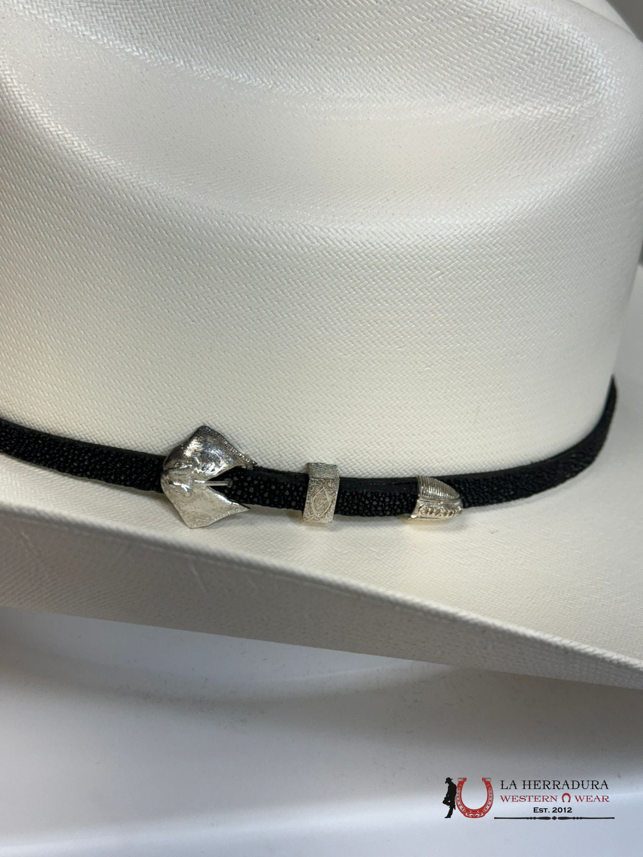 Cuadra 500X Stingray Ivory Straw Hat Tejana