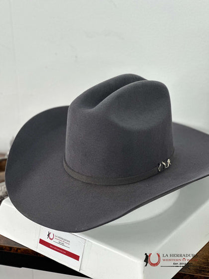 CUADRA 5X PYTHON CATTLEMAN GRANITE FELT HAT