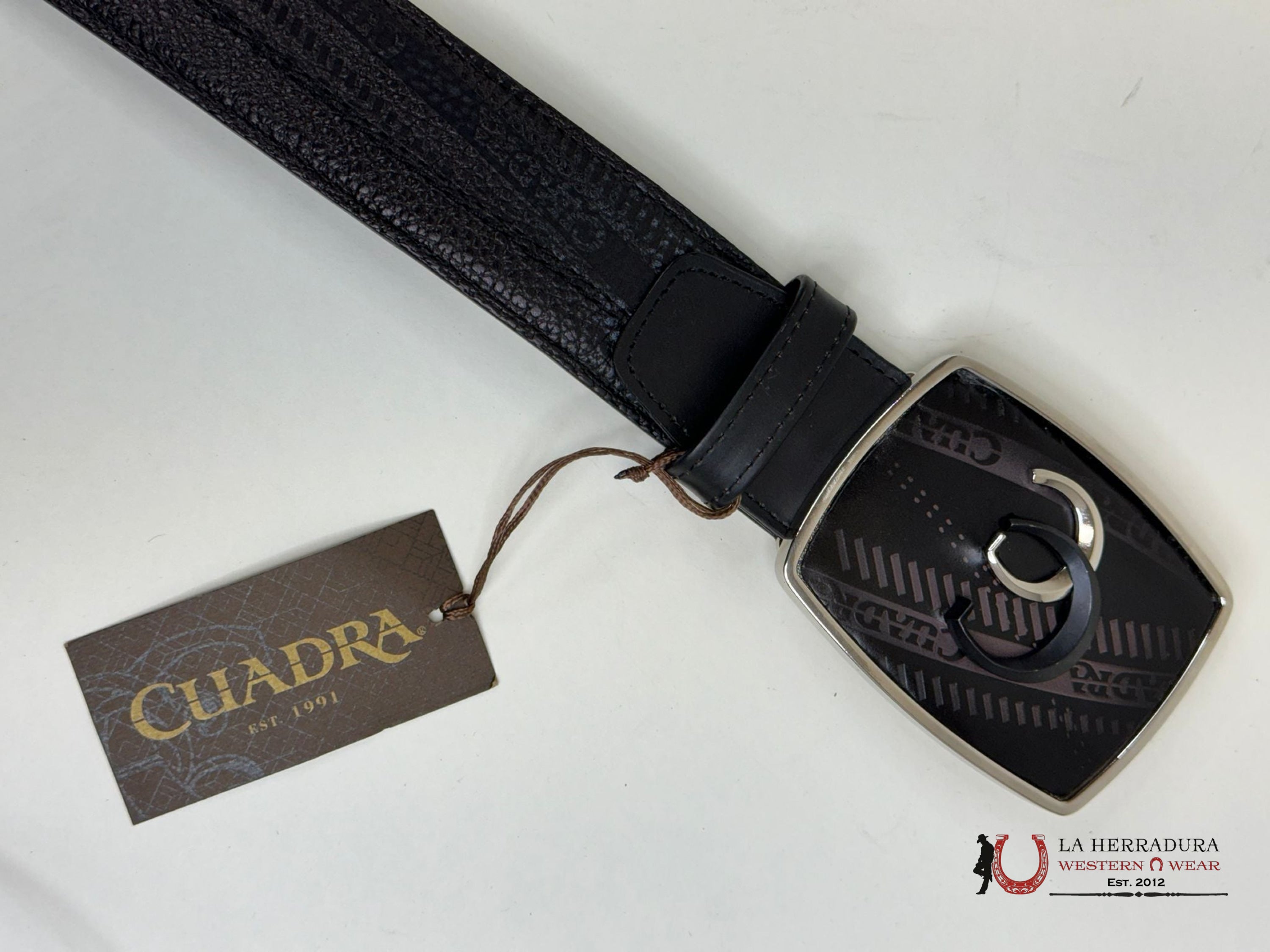 Cuadra Belt Res Anna Grey Cinturones Hombres