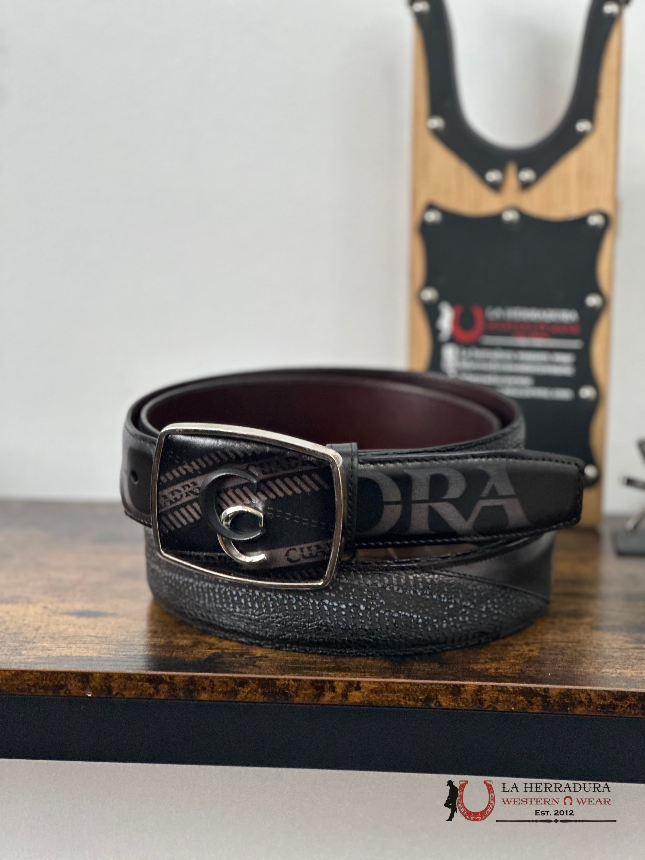 Cuadra Belt Res Anna Grey Cinturones Hombres