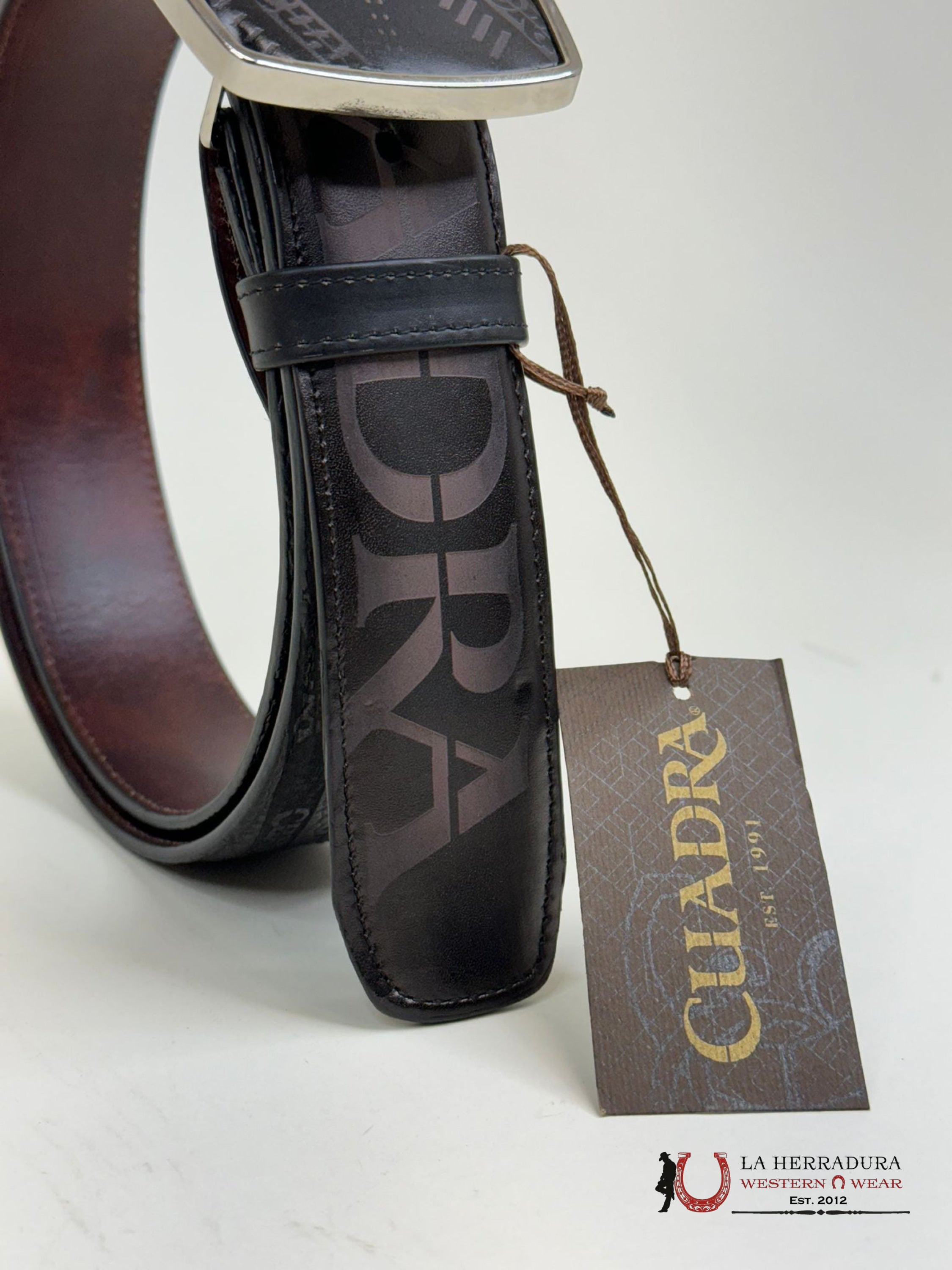 Cuadra Belt Res Anna Grey Cinturones Hombres