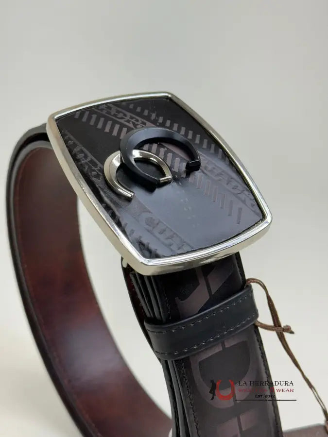 Cuadra Belt Res Anna Grey Cinturones Hombres