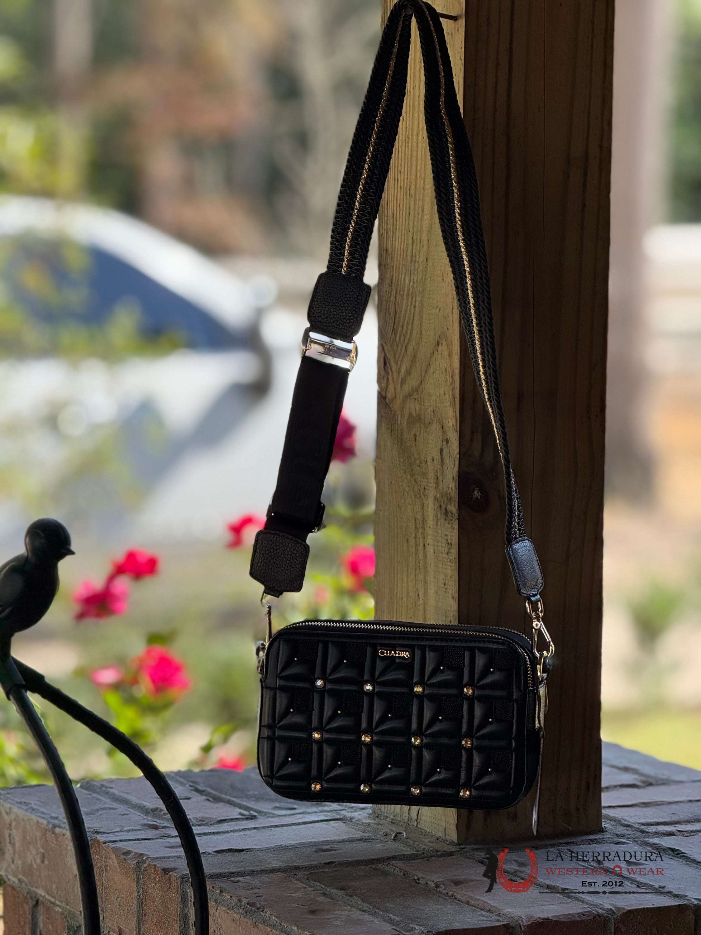 CUADRA BLACK STINGRAY BAG DU637