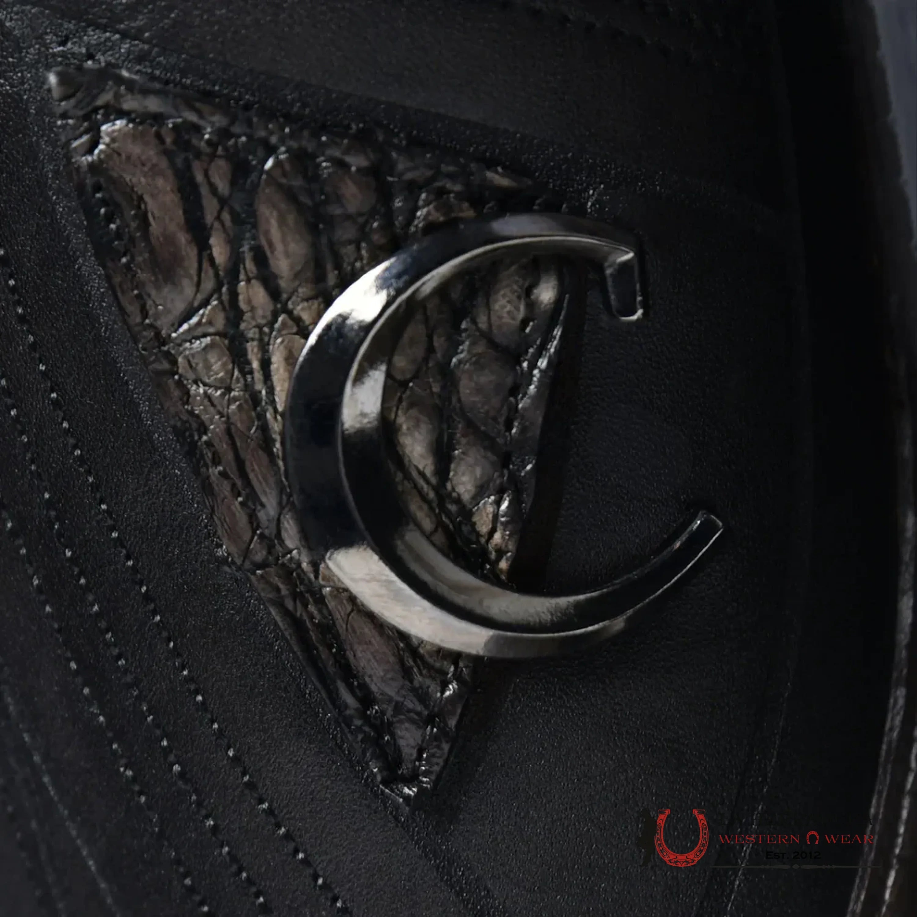 CUADRA BOOT FUSCUS LOMO BELLY ATLANTIC BLACK SAND SNIP TOE CU842 BOTAS HOMBRES