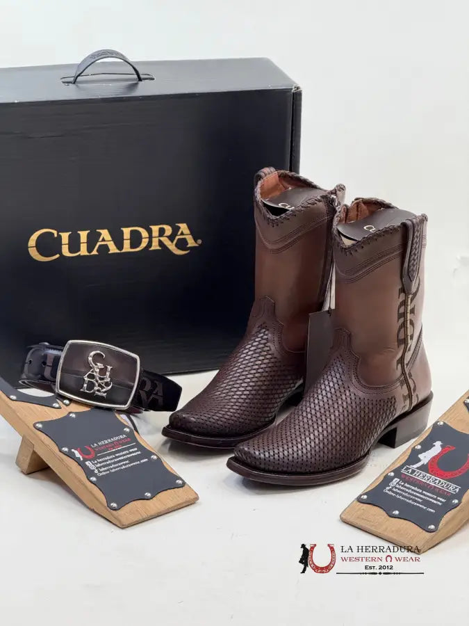 Cuadra Bota De Res Crust Denver Cafe Botas Hombres